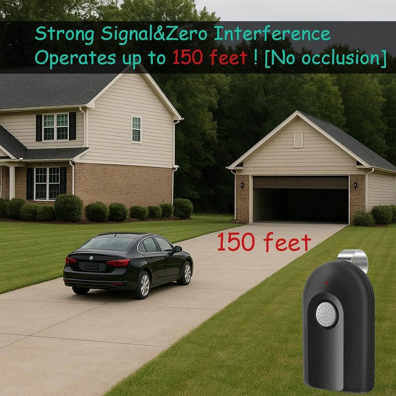 datonten 2 Replacement Garage Door Opener Remote,Compatible with Genie Overhead Door Garage Door Opener ACSCTG Type 1,390MHZ,2 Pack - Image 3